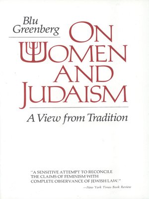 cover image of On Women and Judaism